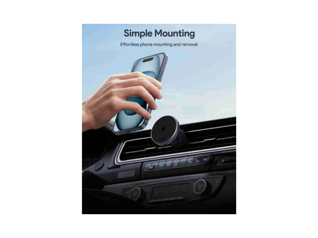 Buy Aukey MagLink Dash Magnetic Phone Mount 15W Wireless Charging in Qatar Buy Aukey MagLink Dash Magnetic Phone Mount 15W Wireless Charging in Qatar